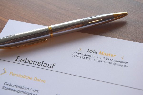 Bewerbungstraining – Bewerbungsunterlagen