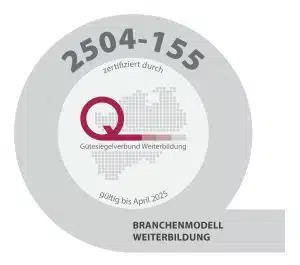 Gütesiegel Weiterbildung